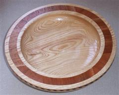 Inlaid ash bowl by Des Segens